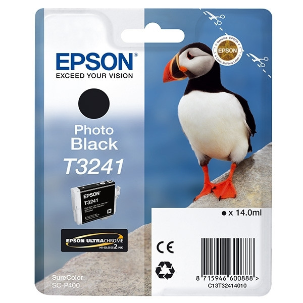 Epson T3241 cartouche d'encre (d'origine) - noir photo 904932 - 1