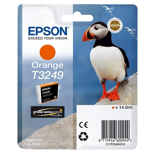 Epson T3249 cartouche d'encre (d'origine) - orange 905469 - 1