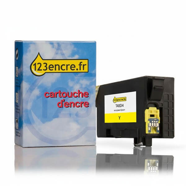 Epson T40D4 cartouche d'encre haute capacité (marque 123encre) - jaune 083423 - 1