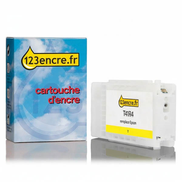 Epson T41R4 cartouche d'encre (marque 123encre) - jaune 083439 - 1
