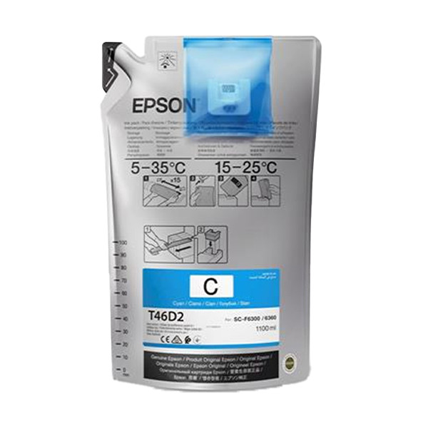 Epson T46D840 cartouche d'encre cyan (d'origine) 083468 - 1