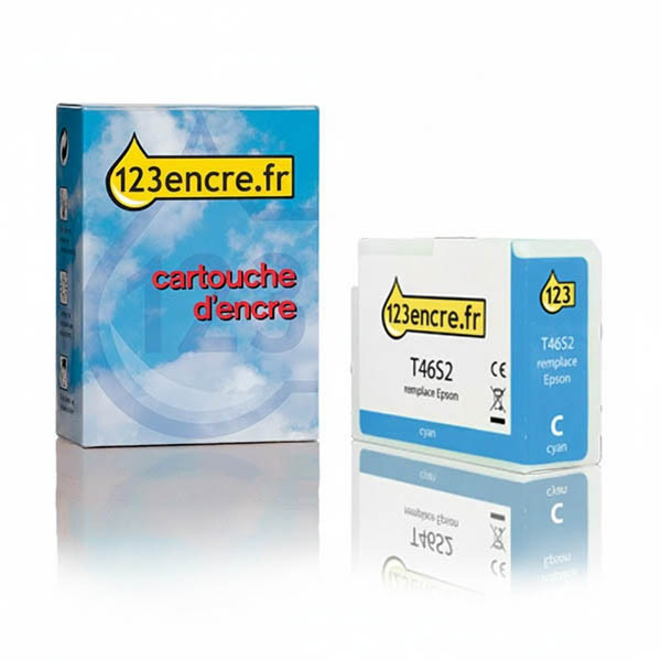 Epson T46S2 cartouche d'encre (marque 123encre) - cyan 083493 - 1