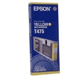 Epson T475 cartouche d'encre jaune (d'origine) 025210