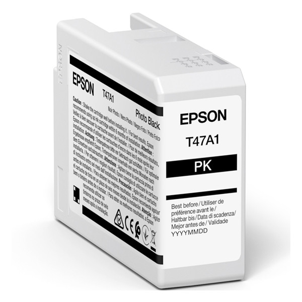 Epson T47A1 cartouche d'encre (d'origine) - noir photo 083510 - 1