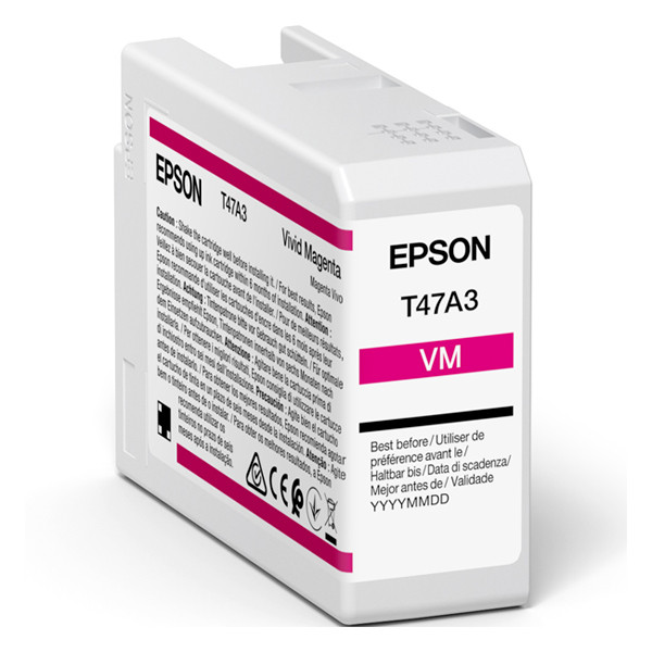 Epson T47A3 cartouche d'encre (d'origine) - magenta vif 083514 - 1