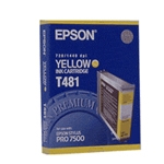 Epson T481 cartouche d'encre jaune (d'origine) 025310