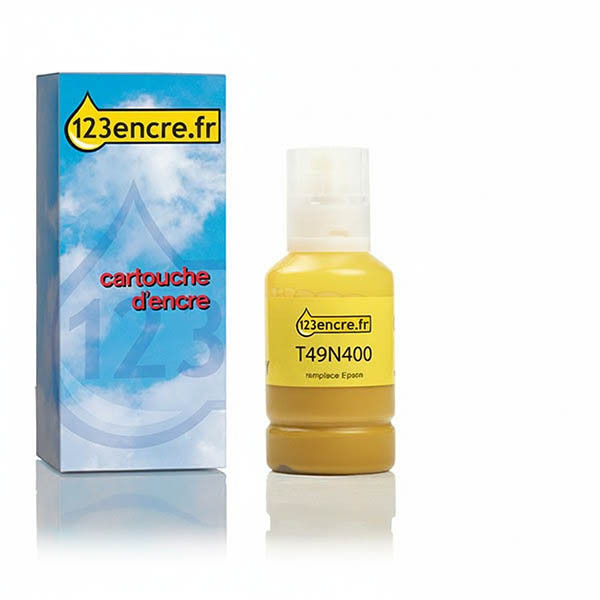 Epson T49N300 réservoir d'encre (marque 123encre) - jaune 024189 - 1