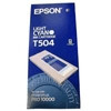 Epson T504 cartouche d'encre cyan clair (d'origine) 025645 - 1