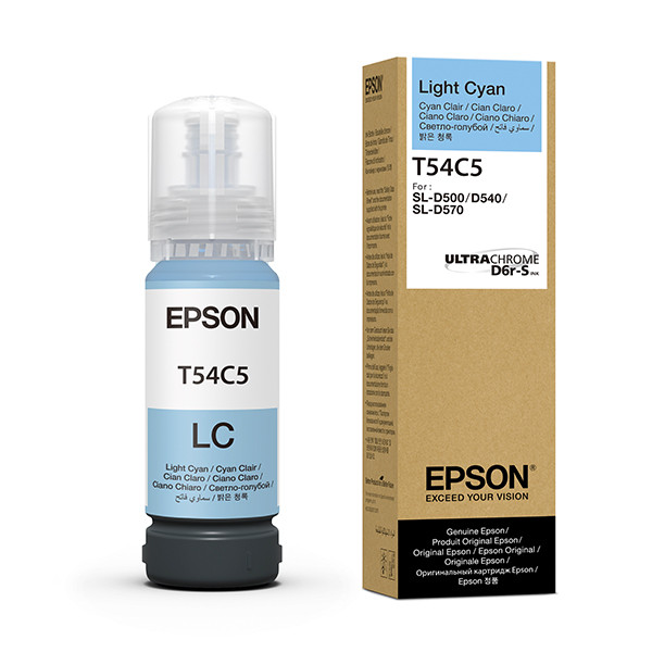 Epson T54C cartouche d'encre (d'origine) - cyan clair 083672 - 1