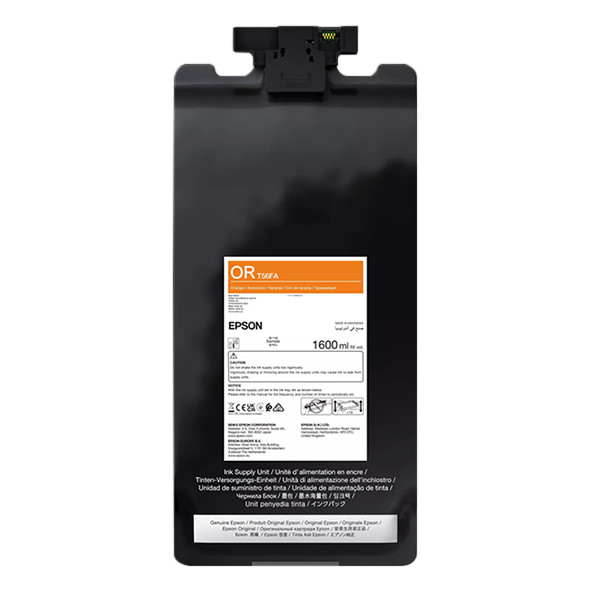 Epson T56FA inktcartridge oranje (origineel) 024256 - 1