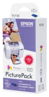 Epson T5730  cartouche d&#039;encre + papier photo (d&#039;origine) 022995