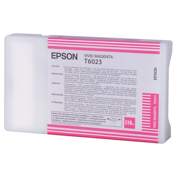 Epson T6023 cartouche d'encre magenta intense (d'origine) 026022 - 1