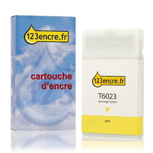 Epson T6024 cartouche d'encre jaune capacité standard (marque 123encre) 026025 - 1