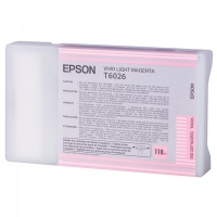 Epson T6026 cartouche d'encre magenta clair intense (d'origine) 026028