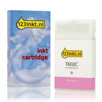 Epson T602C cartouche d'encre capacité standard (marque 123encre) - magenta clair 026117