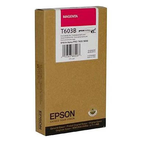 Epson T603B cartouche d'encre magenta haute capacité (d'origine) 026118 - 1