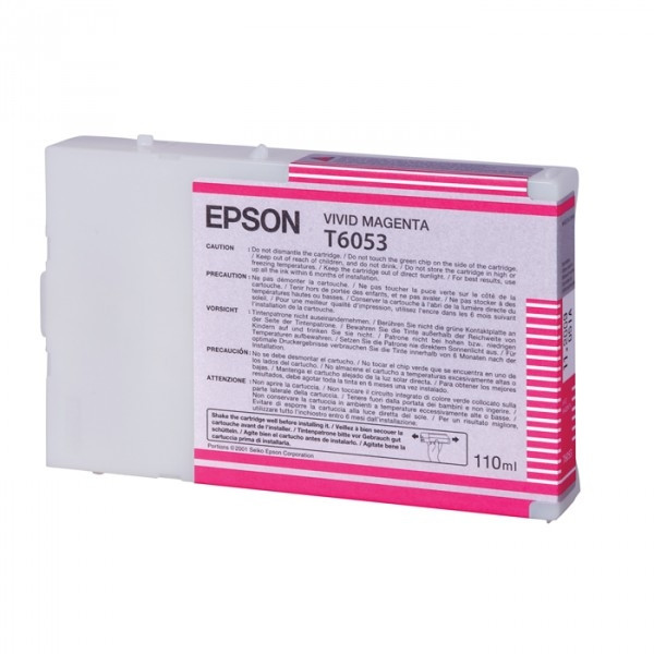 Epson T6053 cartouche d'encre magenta intense (d'origine) 026054 - 1