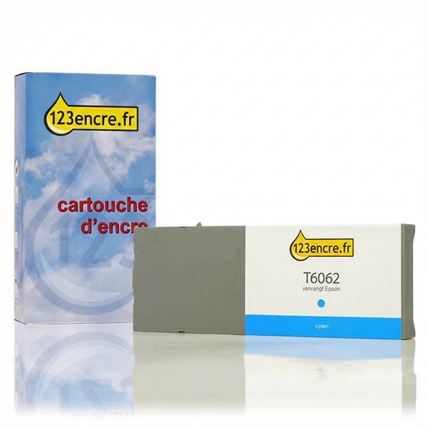 Epson T6062 cartouche d'encre haute capacité (marque 123encre) - cyan 026069 - 1