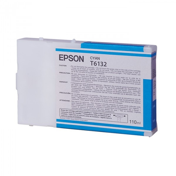 Epson T6132 cartouche d'encre (d'origine) - cyan 026098 - 1