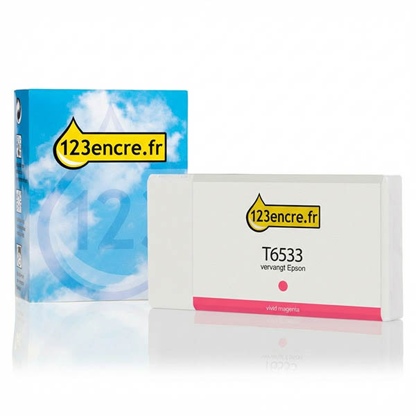 Epson T6533 cartouche (marque 123encre) - magenta vif 026321 - 1