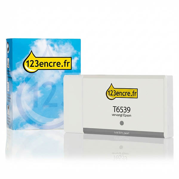 Epson T6539 cartouche d'encre (marque 123encre) - noir extra clair 026333 - 1