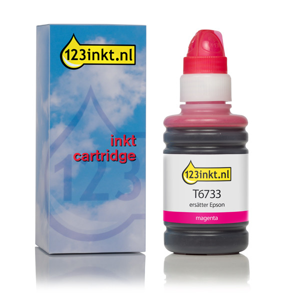 Epson T6733 cartouche d'encre magenta (marque 123encre) 026821 - 1