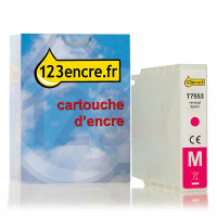 Epson T7553 cartouche d'encre magenta haute capacité (marque 123encre) 026685