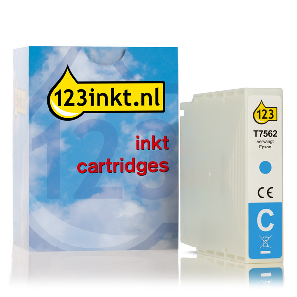 Epson T7562 cartouche d'encre cyan (marque 123encre) 026675 - 1