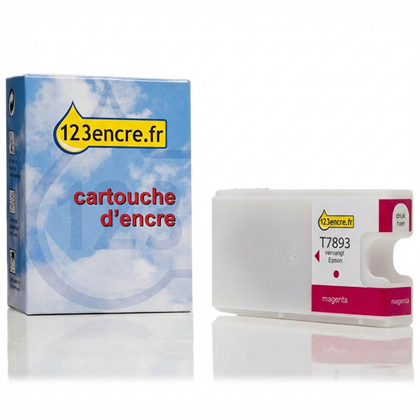 Epson T7893 cartouche d'encre magenta capacité extra-haute (marque 123encre) 026665 - 1
