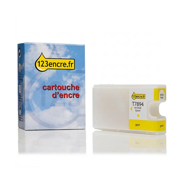 Epson T7894 cartouche d'encre jaune capacité extra-haute (marque 123encre) 026667 - 1