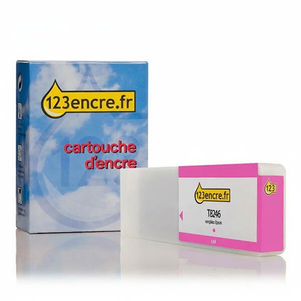 Epson T8246 cartouche d'encre (marque 123encre) - magenta clair 026903 - 1