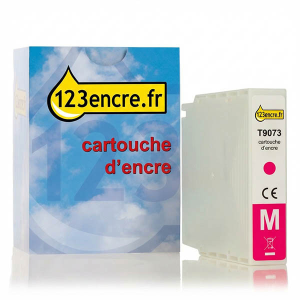 Epson T9073 cartouche d'encre extra haute capacité magenta (marque 123encre) 026961 - 1