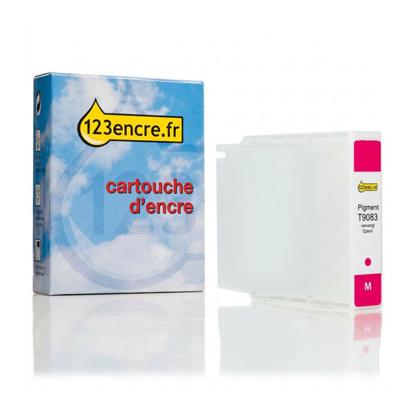Epson T9083 cartouche d'encre magenta haute capacité (marque 123encre) 026953 - 1