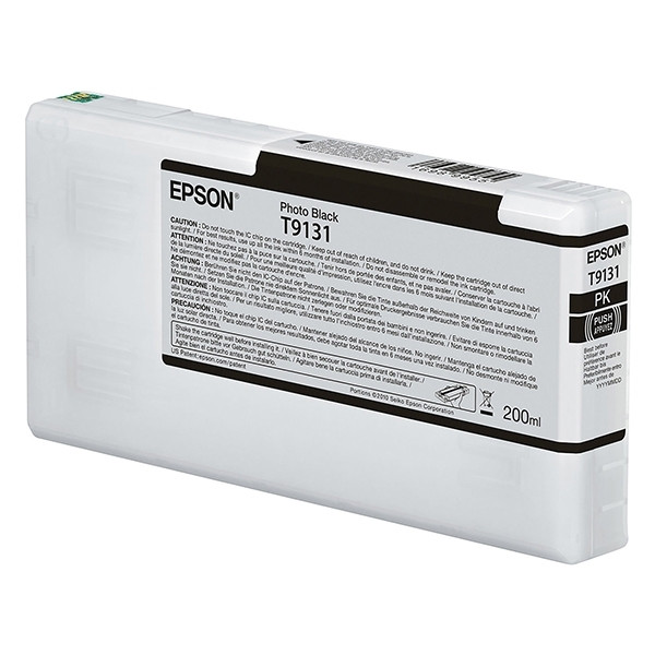 Epson T9131 cartouche photo d'encre noire (d'origine) 904787 - 1