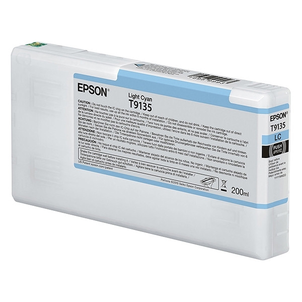 Epson T9135 cartouche d'encre (d'origine) - cyan clair 026994 - 1