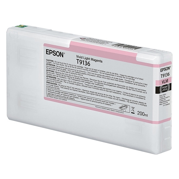 Epson T9136 cartouche d'encre (d'origine) - magenta clair 026996 - 1