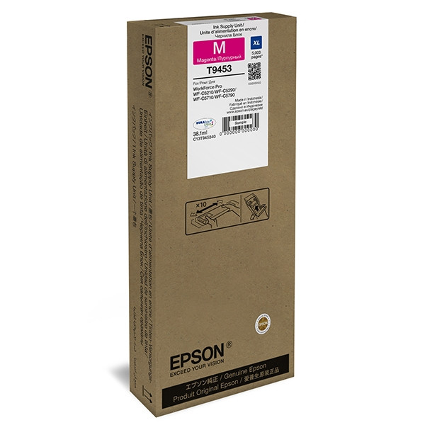 Epson T9453 cartouche d'encre magenta haute capacité (d'origine) 025964 - 1