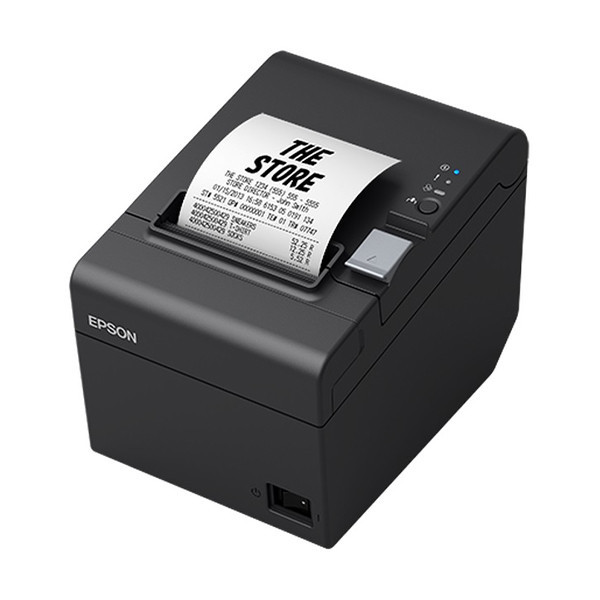 Epson TM-T20III (011) imprimante de reçus avec rouleau de caisse 123encre 80x80x12 thermo blanc (5 pièces) - noir 831985 - 3