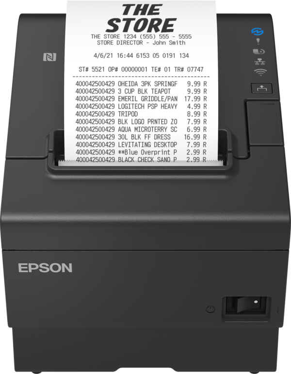 Epson TM-T88VII imprimante de reçus avec Ethernet et wifi 831916 - 1