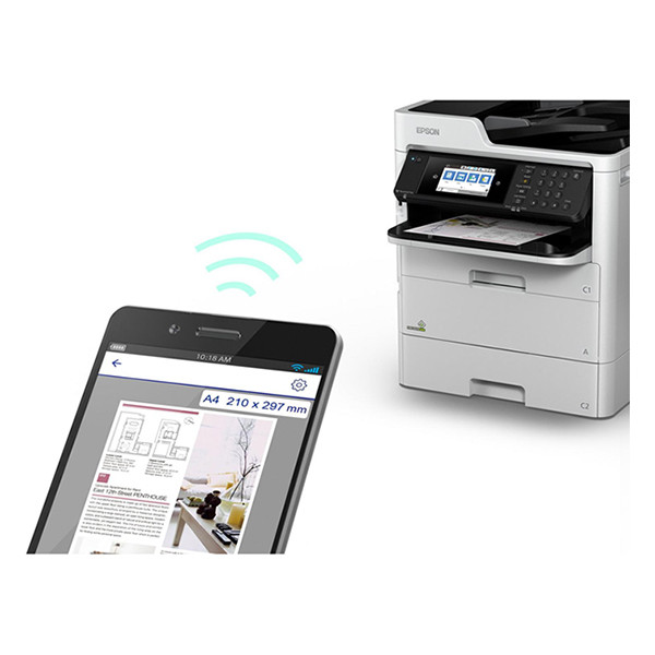 Epson Workforce Pro WF-C579RDWF imprimante à jet d'encre multifonction A4 avec wifi (4 en 1) 831769 - 3
