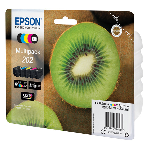 Epson multipack 202 (d'origine) 027146 - 1