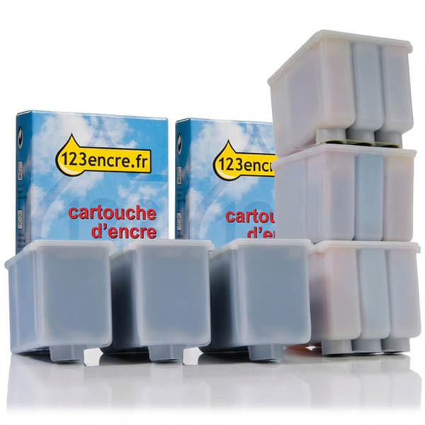 Epson offre : 3 x S020047 + 3 x S020097 (marque 123encre) 110050 - 1