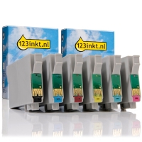 Epson offre : série T079 (marque 123encre) - noir + 5 couleurs 127005