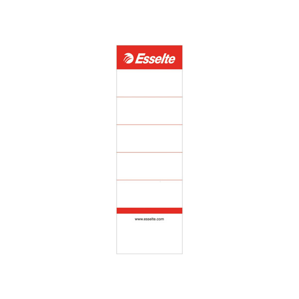 Esselte étiquettes de dos en carton large 50 x 158 mm (100 pièces) 227503 - 1