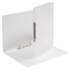 Esselte 10915 classeur à 2 anneaux ronds (21 mm) - blanc transparent 203200 - 1