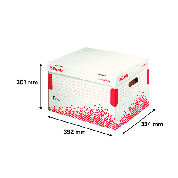 Esselte 623914 conteneur speedbox A4 392 x 301 x 334 mm (15 conteneurs) 203216 - 3
