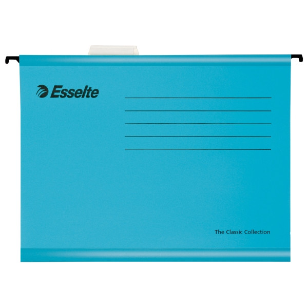 Esselte Classic dossier suspendu renforcé pour folio (25 pièces) - bleu 203235 - 1