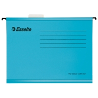 Esselte Classic dossier suspendu renforcé pour folio (25 pièces) - bleu 203235