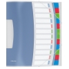 Esselte VIVIDA trieur transparent (12 onglets) 203260 - 1