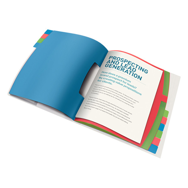 Esselte VIVIDA trieur transparent (12 onglets) 203260 - 2